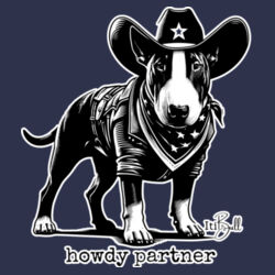 howdy partner - with wording mens set club tee Design