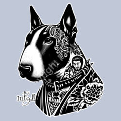 i'm bully wuff womens relax hoodie Design