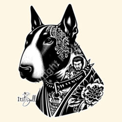 i'm bully wuff shoulder tote bag  Design
