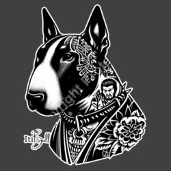 i'm bully wuff bandana bib Design