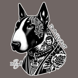 i'm bully wuff - with wording cushion cover Design