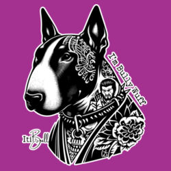 i'm bully wuff - with wording tote bag Design