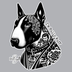 i'm bully wuff - with wording kids supply crew Design