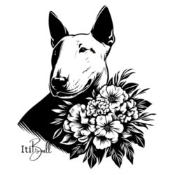 vinca flowers tea towel Design