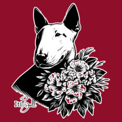 vinca flowers kids youth tee Design