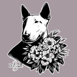vinca flowers womens relax hoodie Design