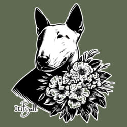 vinca flowers mens relax hoodie Design