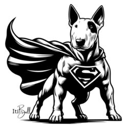 super bully tea towel Design