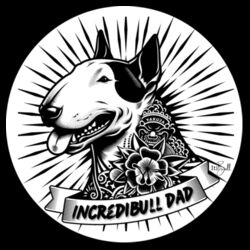 incredibull dad - small cooler bag Design