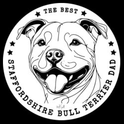 the best staffordshire bull terrier dad - small cooler bag Design