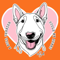 bull terrier stole my heart - mens supply hoodie Design