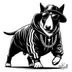 one cool bull - kids long sleeve tee Design