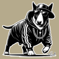 one cool bull - mens staple long sleeve tee Design