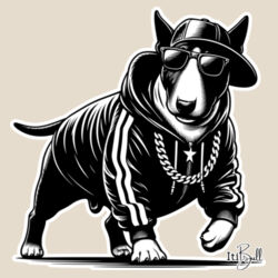one cool bull - heavy duty canvas tote bag Design