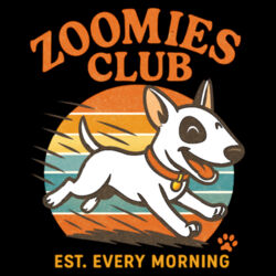 zoomies club - thread project youth epic tee Design