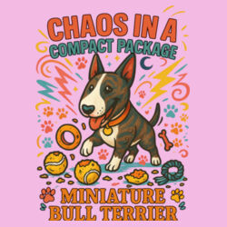 brindle chaos in a compact package  - thread project kids epic tee Design