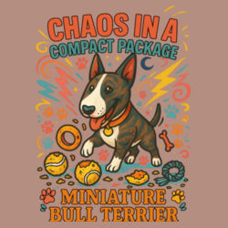 brindle chaos in a compact package  - as colour women's relax crew Design