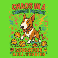 red chaos in a compact package - tote bag Design