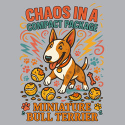red chaos in a compact package - as colour women's relax crew Design
