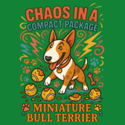 red chaos in a compact package - thread project unisex epic tee Design