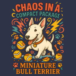 white chaos in a compact package - as colour mens relax crew Design