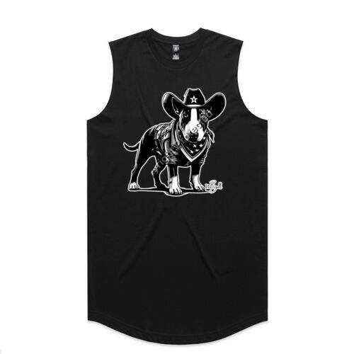 howdy partner mens staple curve tank Thumbnail