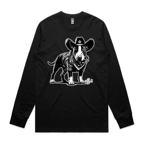 howdy partner mens staple long sleeve tee Thumbnail