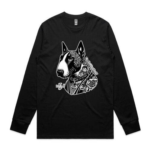 i'm bully wuff - with wording mens staple long sleeve tee Thumbnail