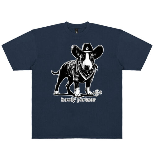 howdy partner - with wording mens set club tee Thumbnail