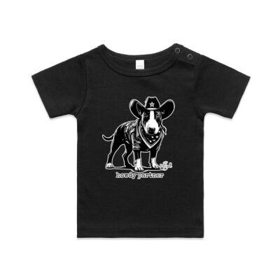 howdy partner - with wording organic infant tee Thumbnail