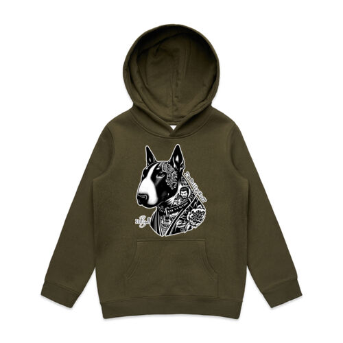 i'm bully wuff - with wording kids supply hoodie Thumbnail