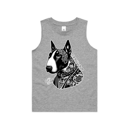 i'm bully wuff - with wording kids barnard tank Thumbnail