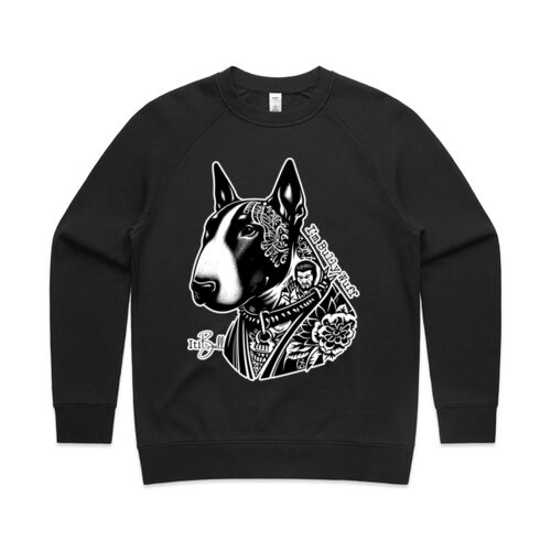 i'm bully wuff - with wording womens supply crew Thumbnail