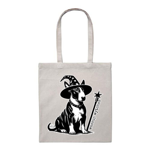 wassup wytches - with wording heavy duty tote bag Thumbnail