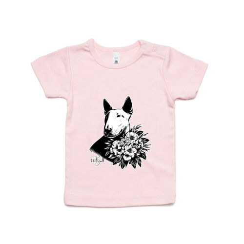 vinca flowers organic infant tee Thumbnail