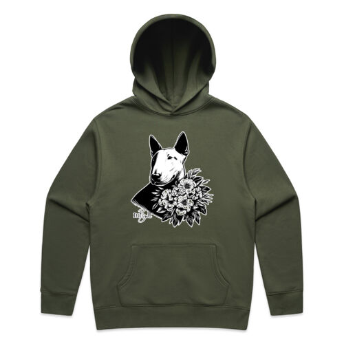 vinca flowers mens relax hoodie Thumbnail