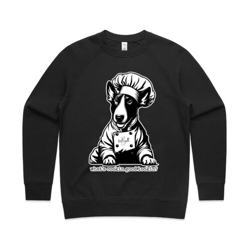 what's cookin good lookin? - with wording womens supply crew Thumbnail