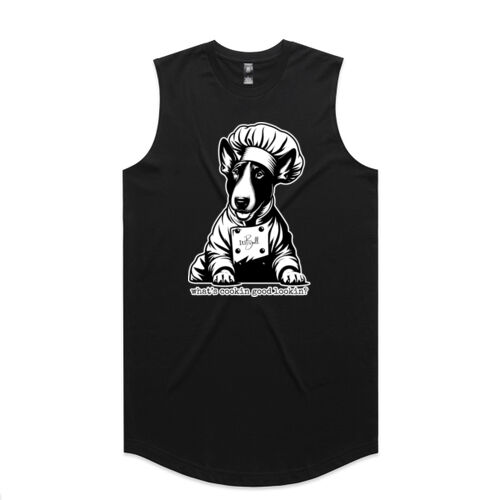 what's cookin good lookin? - with wording mens staple curve tank Thumbnail