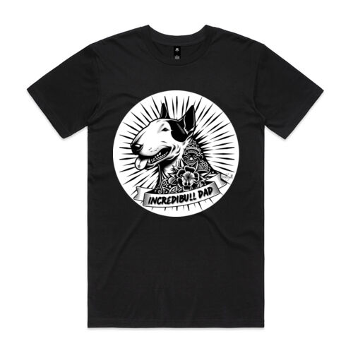 incredibull dad - as colour mens staple t shirt Thumbnail