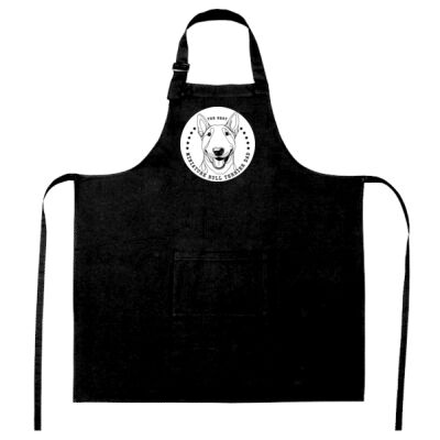 the best miniature bull terrier dad - prostaff bib apron Thumbnail