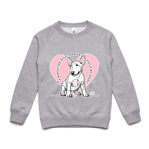 miniature bull terrier stole my heart  - kids supply crew Thumbnail