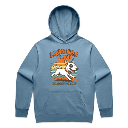 zoomies club - as colour mens relax hoodie Thumbnail