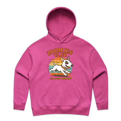 zoomies club - as colour womens relax hoodie Thumbnail