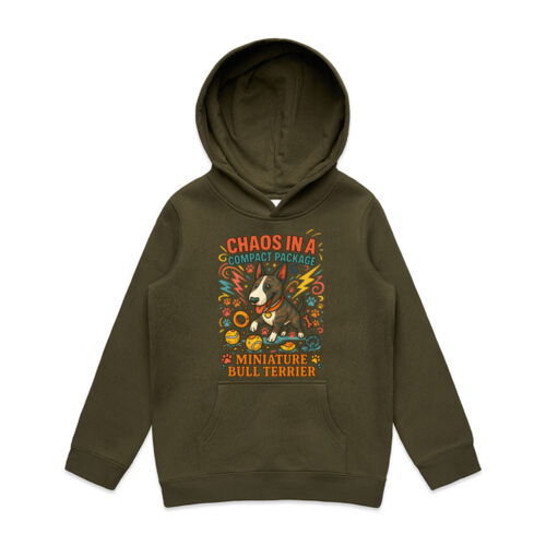 brindle chaos in a compact package  - as colour kids supply hoodie Thumbnail