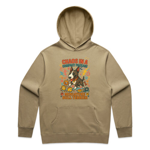 brindle chaos in a compact package  - as colour mens relax hoodie Thumbnail