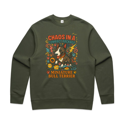 brindle chaos in a compact package  - as colour mens relax crew Thumbnail