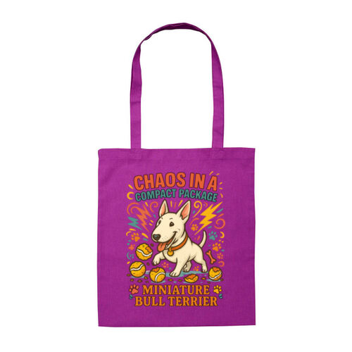 white chaos in a compact package - tote bag Thumbnail