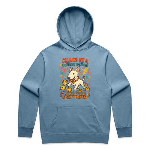 white chaos in a compact package - as colour mens relax hoodie Thumbnail